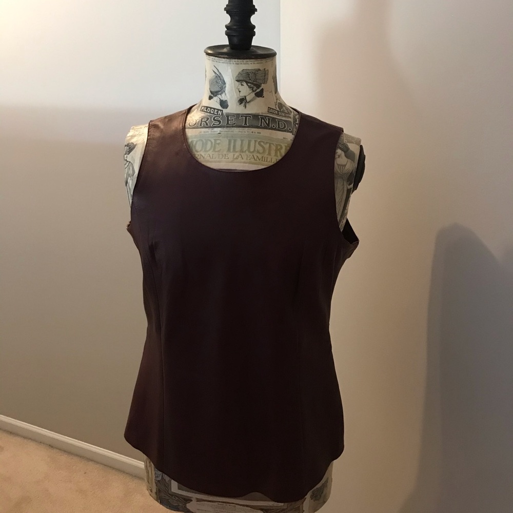 Leather tank